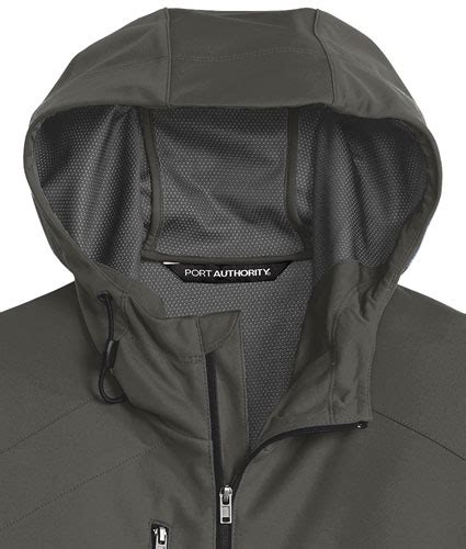 Custom Port Authority® Mens Active Hooded Soft Shell Jacket