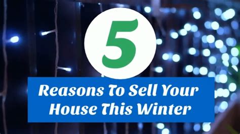 5 Reasons To Sell Your House This Winter [video] Tami Savage Realtor