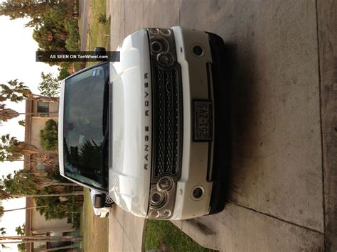 2008 Range Rover Supercharged White