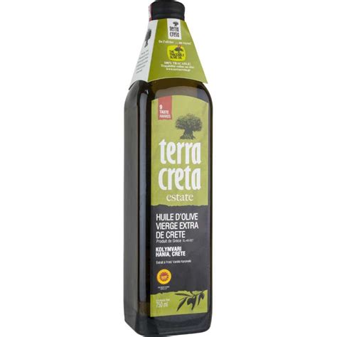 Huile D Olive Vierge Extra Estate Terra Creta 75 Cl La Belle Vie