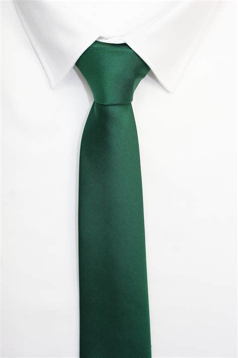 Corbata Verde Estrecha Elegante Vizenzo Corbata Verde Corbatas