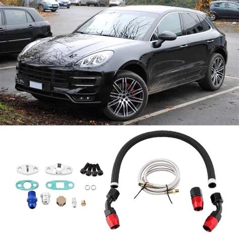 EVGATSAUTO Kit De Ligne D Alimentation D Huile Turbo EVGATSAUTO Ligne