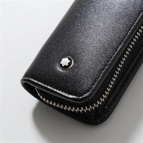 Montblanc モンブラン ペンケース Mst 1 Pen Pouch Zip Black 101872 メンズ マイスターシュテュック