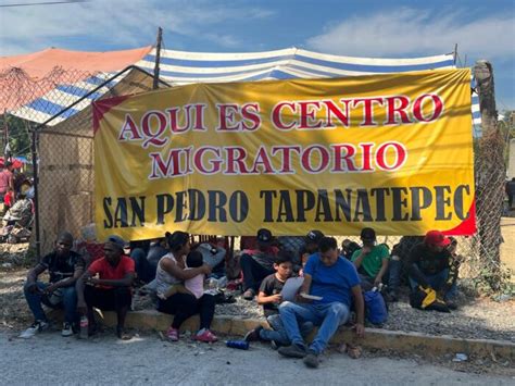 Video Caravana Migrante Avanza Con Mil Personas Y Llega A Tapanatepec