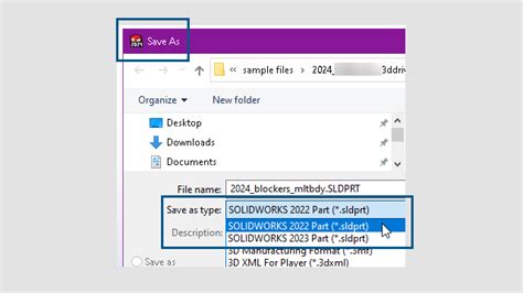 Saving Solidworks Documents As Previous Versions 2024 Whats New In