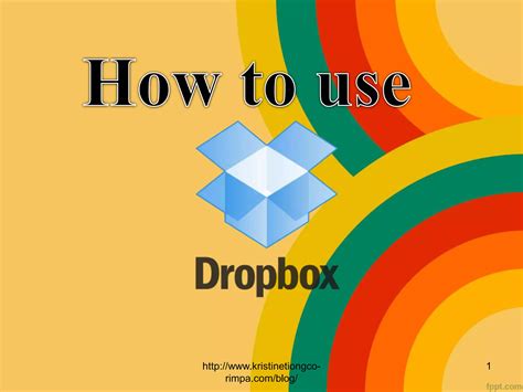 How To Use Dropbox Ppt