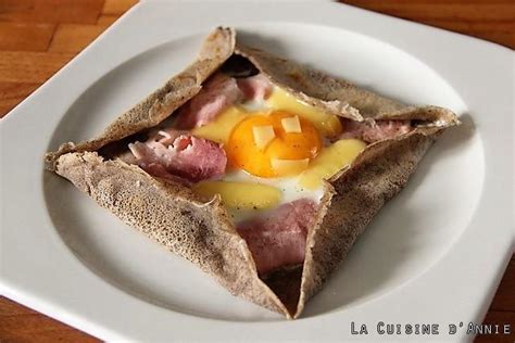 Recette Galette De Sarrasin Oeuf Jambon Fromage La Cuisine Familiale