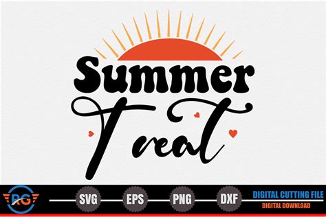 Summer Treat Retro Summer Svg Graphic By Robi Graphics Creative Fabrica