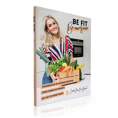 Gesigneerd Boek Be Fit Be Awesome 1 Be Fit Be Awesome