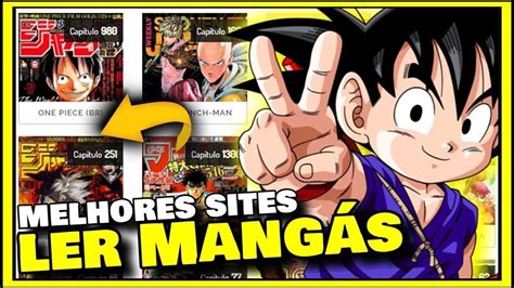 MANGÁ Melhores sites para ler Mangá livre de Animes completos e