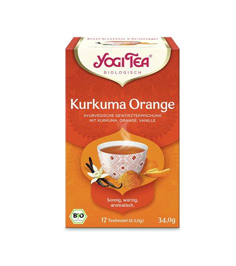 Kuća čaja Yogi Tea Kurkuma Orange Organski