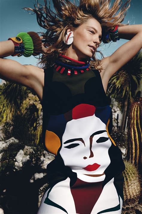 Daria Werbowy March Vogue Films Mario Testino British Vogue British