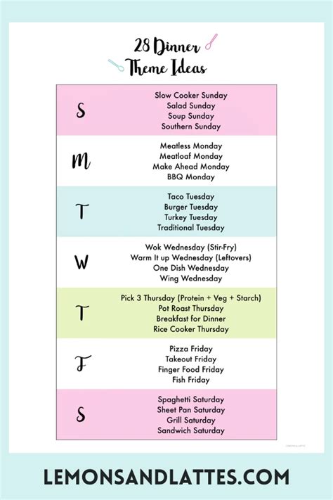 19 Cute Meal Planner Printables Artofit