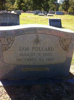 Sam Pollard M Morial Find A Grave