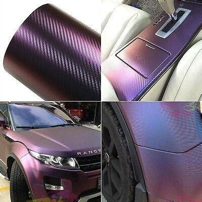 Chameleon Carbon Fiber Sticker Vinyl Wrap Motorcycles Motorcycle