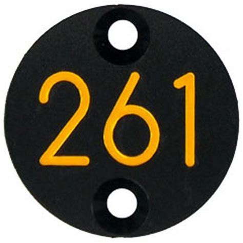 Eagle Sprinkler Head Yardage Marker Set Of Numbers