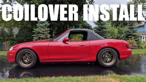 Nb Miata Bc Racing Coilover Install Youtube