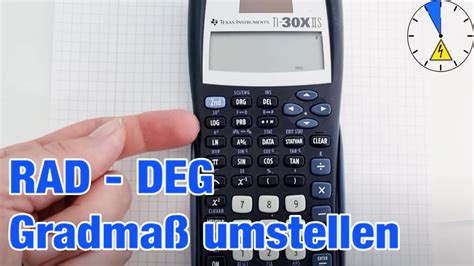 Rad Deg Umstellen Texas Instruments Ti Ii S Radiant Gradma Youtube