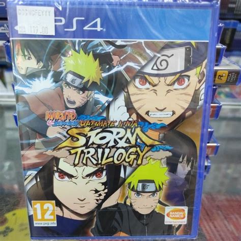 Ps4 Naruto Shippuden Ultimate Ninja Storm Trilogy English R2 New And