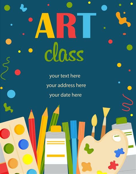 Details 236 Background Art Class Flyer Template Abzlocal Mx