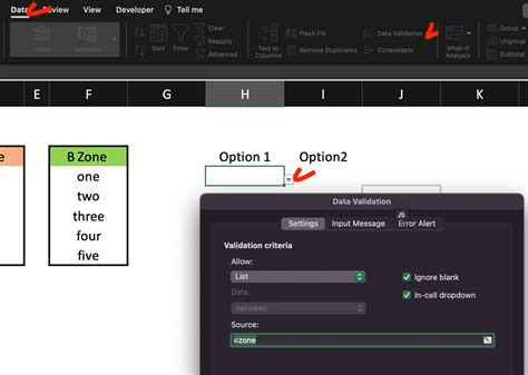 Usi Della Funzione Indiretto Di Excel Denominazione Dell Intervallo