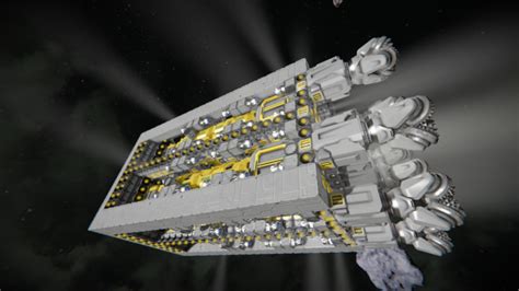 Space Engineers Small Drillship V 1 0 Blueprint Ship Small Grid