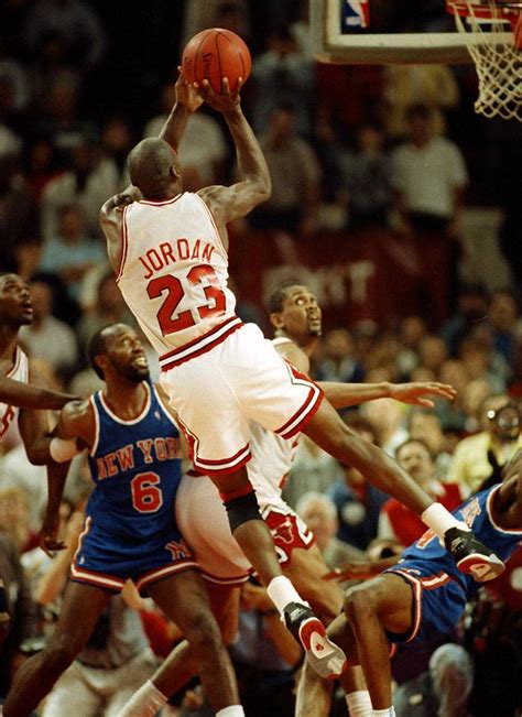 Michael Jordan Fades Away In Air Jordan Iv Michael Jordan Basketball