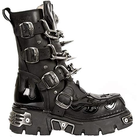 Best Black Combat Boots With Chains