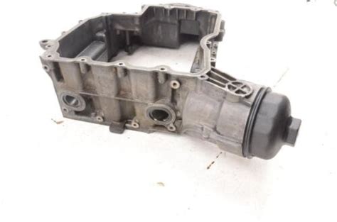 2010 2016 Porsche Panamera 970 48l Non Turbo Upper Engine Oil Pan Housing Ebay