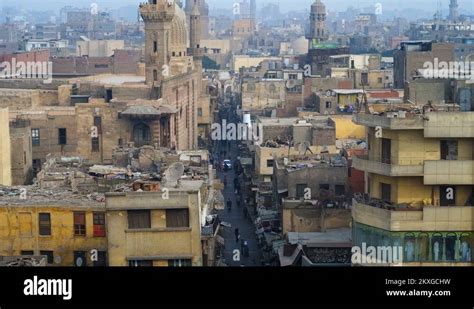 Al Muizz Street Old Cairo Egypt Stock Videos Footage Hd And K