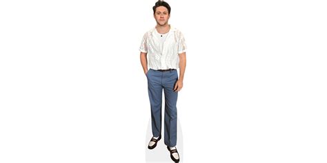 Niall Horan White Shirt Cardboard Cutout