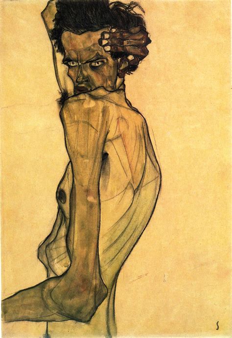 Egon Schiele Self Portrait