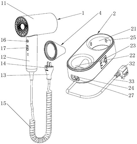 Multifunctional Hair Dryer Assembly Eureka Patsnap