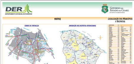 Der Divulga O Mapa Rodovi Rio Superintend Ncia De Obras P Blicas