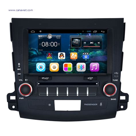 Android Car Radio DVD GPS Navigation Central Multimedia Mitsubishi