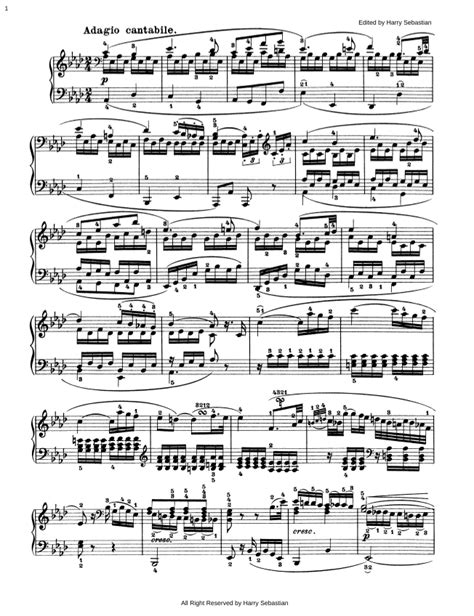 Beethoven Sonata No In C Minor Op Pathetique Nd Movement