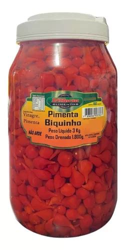 Pimenta Biquinho D horta Em Conserva Potão Top De Linha MercadoLivre