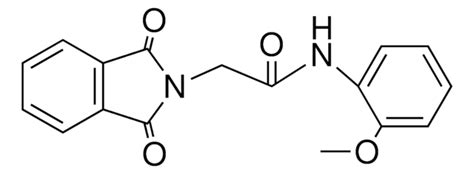 2 1 3 DIOXO 1 3 DIHYDRO ISOINDOL 2 YL N 2 METHOXY PHENYL ACETAMIDE