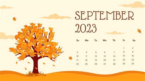 September 2023 Calendar Wallpaper - iXpap