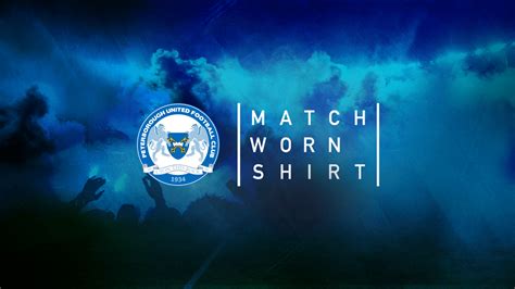 Posh Join Forces With Matchwornshirt Peterborough United The Posh