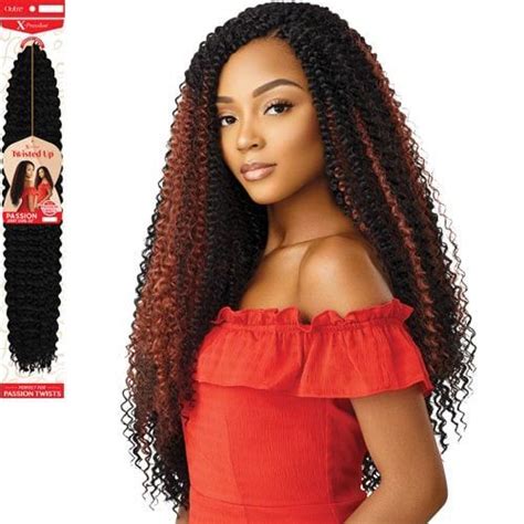 Outre X Pression Synthetic Crochet Braids Passion Crush Twist 24