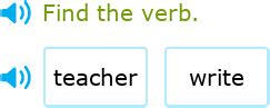 IXL Find The Action Verb Foundation English Practice