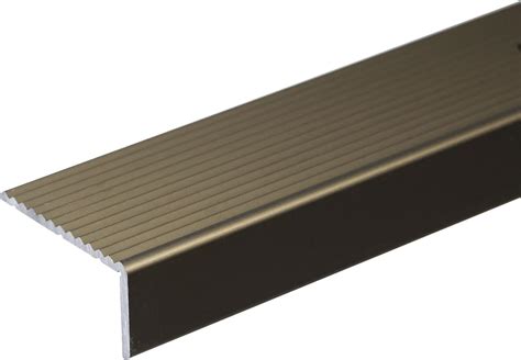 Anodised Aluminium Anti Non Slip Stair Edge Nosing Trim 900mm X 20mm X 40mm A33 Olive Amazon