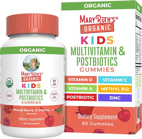 Maryruth Organics Kids Vitamins Usda Organic Kids