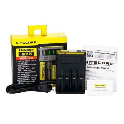 Cargador Nitecore New Intellicharger I4 Vapeo24