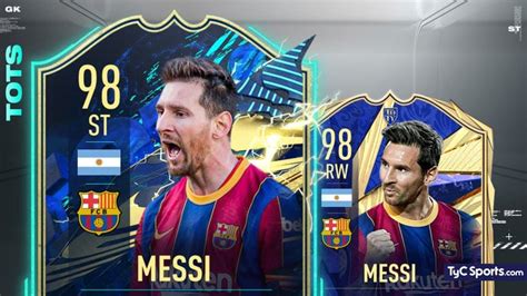 Messi En Fifa 21 La Carta Tots Es Superior A La Carta Toty Tyc Sports