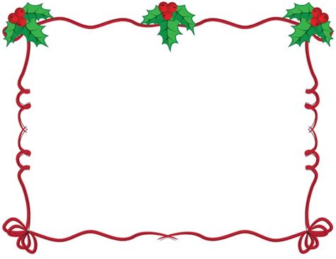 Free Clipart Christmas Frames And Borders - Infoupdate.org