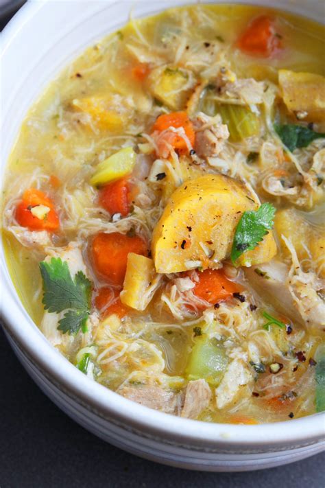 Healing Ginger Chicken Soup Grazed Enthused