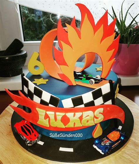 SüßeSünden030 Coole Hot Wheels Torte Fondanttorte Geburtstagstorte Cake Birthday Birthday