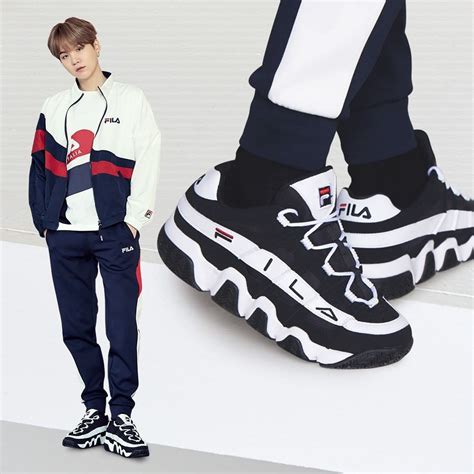 Fila X BTS Lookbook Hallyumart